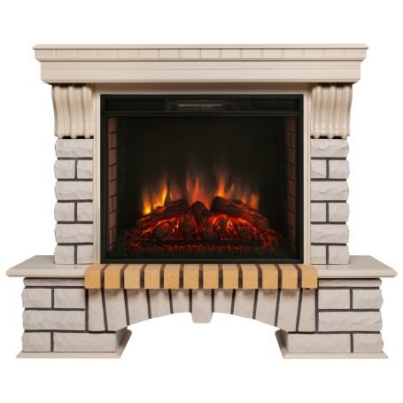 Электрокамин RealFlame Country 26 WT с очагом Epsilon 26 S IR