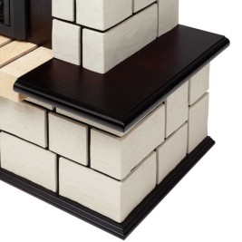 Электрокамин RealFlame Stone STD AO античный дуб с Majestic Lux Black