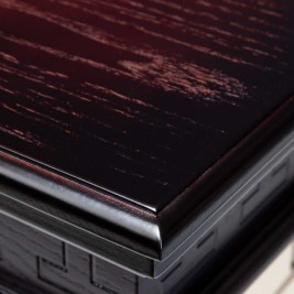 Электрокамин RealFlame Stone STD AO античный дуб с очагом Fobos Lux Black