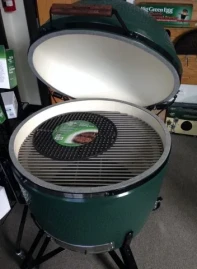 Керамический гриль Big Green Egg XXL на модульной подставке 73см
