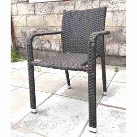 Стул плетеный из ротанга AFM-4030B Brown