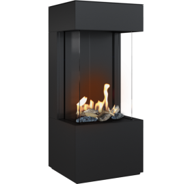Каминокомплект газовый Kratki PRO LEO HOME BOX LP/45/68/G31/37MBAR/C (баллон)