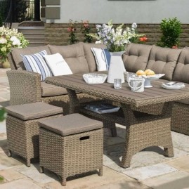 Комплект плетеной мебели из искусственного ротанга AFM-307B Beige