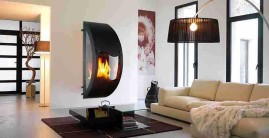 Дровяной камин ARKIANE Gaia стальной