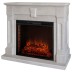 Электрокамин RealFlame Kellie 25,5/26 WT цвет белый камень с очагом Epsilon 26 S IR