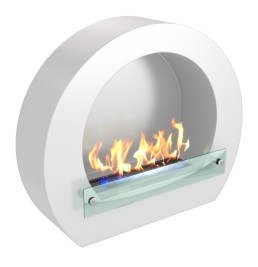 Биокамин Barrel белый (ZeFire)