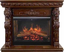 Каминокомплект Windsor - Темный дуб с очагом Symphony 30'' DF3020-INT