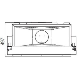 Каминная топка KW 100 SIMPLE FACE BG1 (Axis)