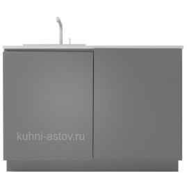 Модуль угловой под мойку для зоны барбекю