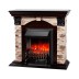 Электрокамин RealFlame Dublin Rock AO античный дуб с очагом Fobos Lux Black