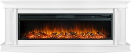 Каминокомплект Rome 60 - Белый с очагом Vision 60 LOG LED