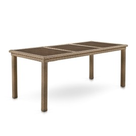 Комплект плетеной мебели из искусственного ротанга T365/S65B-W65 Light Brown