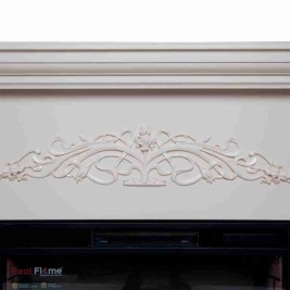 Электрокамин RealFlame Ofelia 26 BG орхидея с очагом 3D Cassette 630 BLACK PANEL