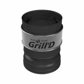 Двустенный дымоход Grill’D Оголовок-дефлектор К Нержавеющая сталь AISI 430
