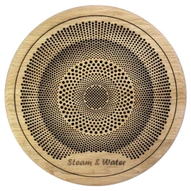 Комплект акустики для бани SW-4 SOUND Next WiFI Wood (четыре колонки, круг)