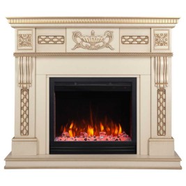 Электрокамин RealFlame Corsica Lux 25,5/26 WT с очагом Saphir 25,5