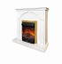 Электрокамин RealFlame Vesta WT-F511 с очагом Majestic Lux золотой без пульта ДУ