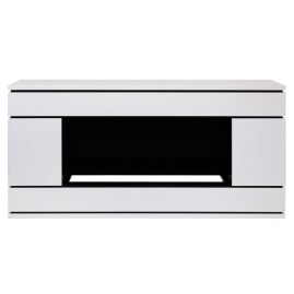 Портал каминный из МДФ RealFlame Vega WT 1000 белый, с полками