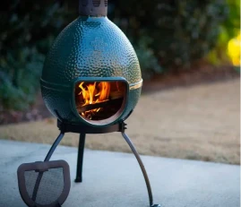 BIG GREEN EGG Садовый камин Chiminea
