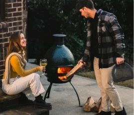 BIG GREEN EGG Садовый камин Chiminea