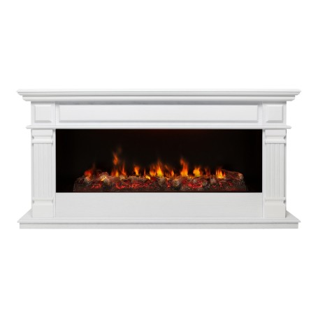 Электрокамин RealFlame Islandia CST1000 WT с очагом 3D Cassette 1000