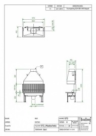 Дровяной камин BOLEY 572 DesignLabels стальной