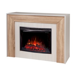 Электрокамин RealFlame Jersey 25,5 WT с очагом Evrika 25,5 LED