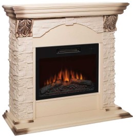 Электрокамин RealFlame Dublin Lux WT с очагом Kendal 24