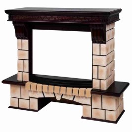 Портал для электрокамина Stone Brick 25,5 AO