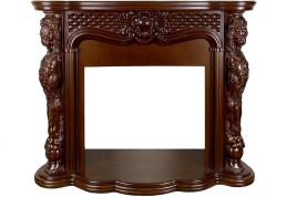 Каминокомплект Castle - Темный дуб с очагом Symphony 30'' DF3020-EU
