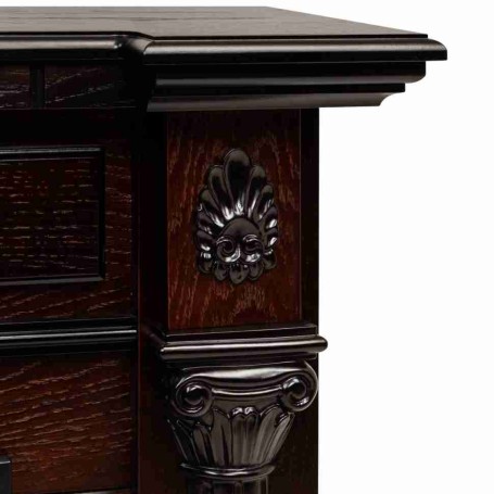Электрокамин Dacota AO с очагом Fobos Lux Black