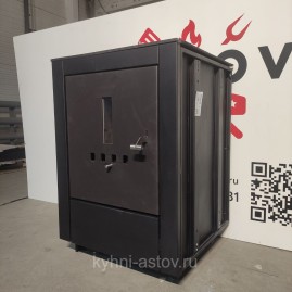 Дровяная печь под казан 800 мм