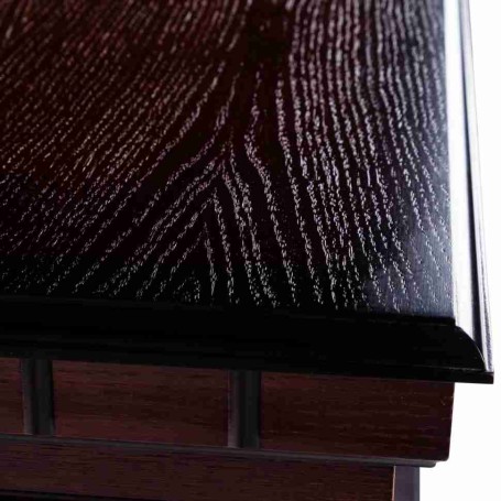 Электрокамин RealFlame Country Rock 26 AO античный дуб с очагом 3D Cassette 630 Black Panel