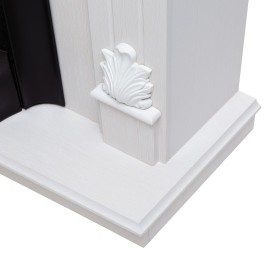 Электрокамин RealFlame Ottawa WT белое золото с очагом 3D Olympic