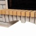 Электрокамин RealFlame Country 26 WT с очагом 3D Cassette 630 Black Panel