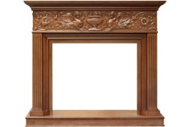 Каминокомплект Palace - Орех с очагом Symphony 30'' DF3020-EU