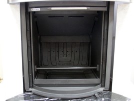 Облицовка BOMBAY SX, банкетка слева + топка ECOMONOBLOCCO 45 tondo (Palazzetti)