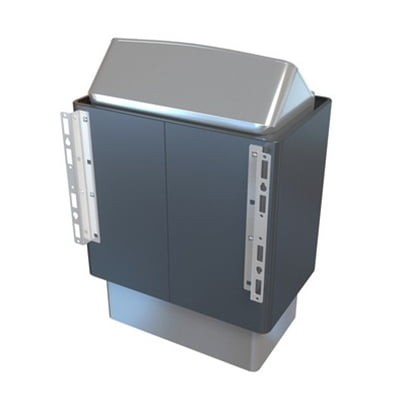Печь для сауны электрическая Паромакс OCSX 45 B, с панелью и блоком управления