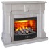 Электрокамин RealFlame Kellie 25,5/26 WT цвет белый камень с очагом 3D Firestar 25,5