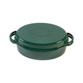 Жаровня чугунная овальная Big Green Egg 5,2 литра
