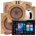 Комплект акустики для бани SW-5 SOUND Next WiFI Wood (пять колонок, квадрат)
