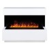 Электрокамин RealFlame Modern CST1000 WT белый с очагом 3D Cassette 1000 Black Panel