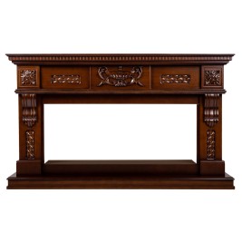 Портал каминный из МДФ линейный RealFlame Corsica 42 NT, античный дуб