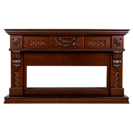 Портал каминный из МДФ линейный RealFlame Corsica 42 NT, античный дуб