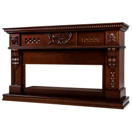 Портал каминный из МДФ линейный RealFlame Corsica 42 NT, античный дуб