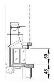 Облицовка BRESSANONE + топка ECOMONOBLOCCO 78 exagone (Palazzetti)