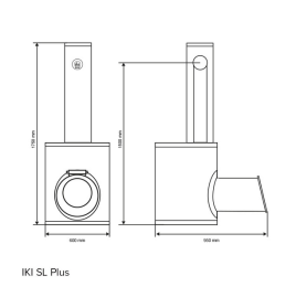Печь для сауны IKI-SL Plus