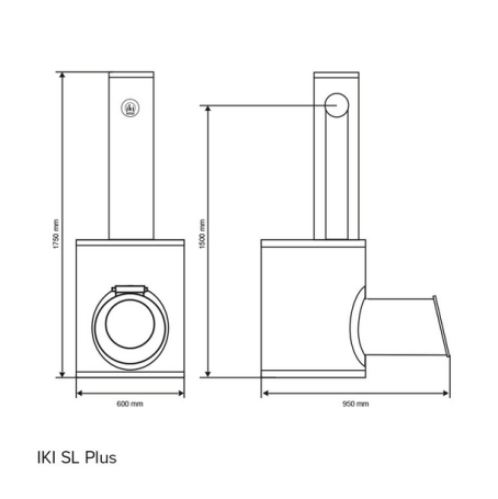 Печь для сауны IKI-SL Plus