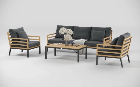 Лаунж зона Gardenini Premium PatioCalma long