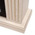 Портал каминный из МДФ RealFlame Siena 42/BV белый дуб с золотой патиной, под очаги Beverly 1000 и Saphir 42
